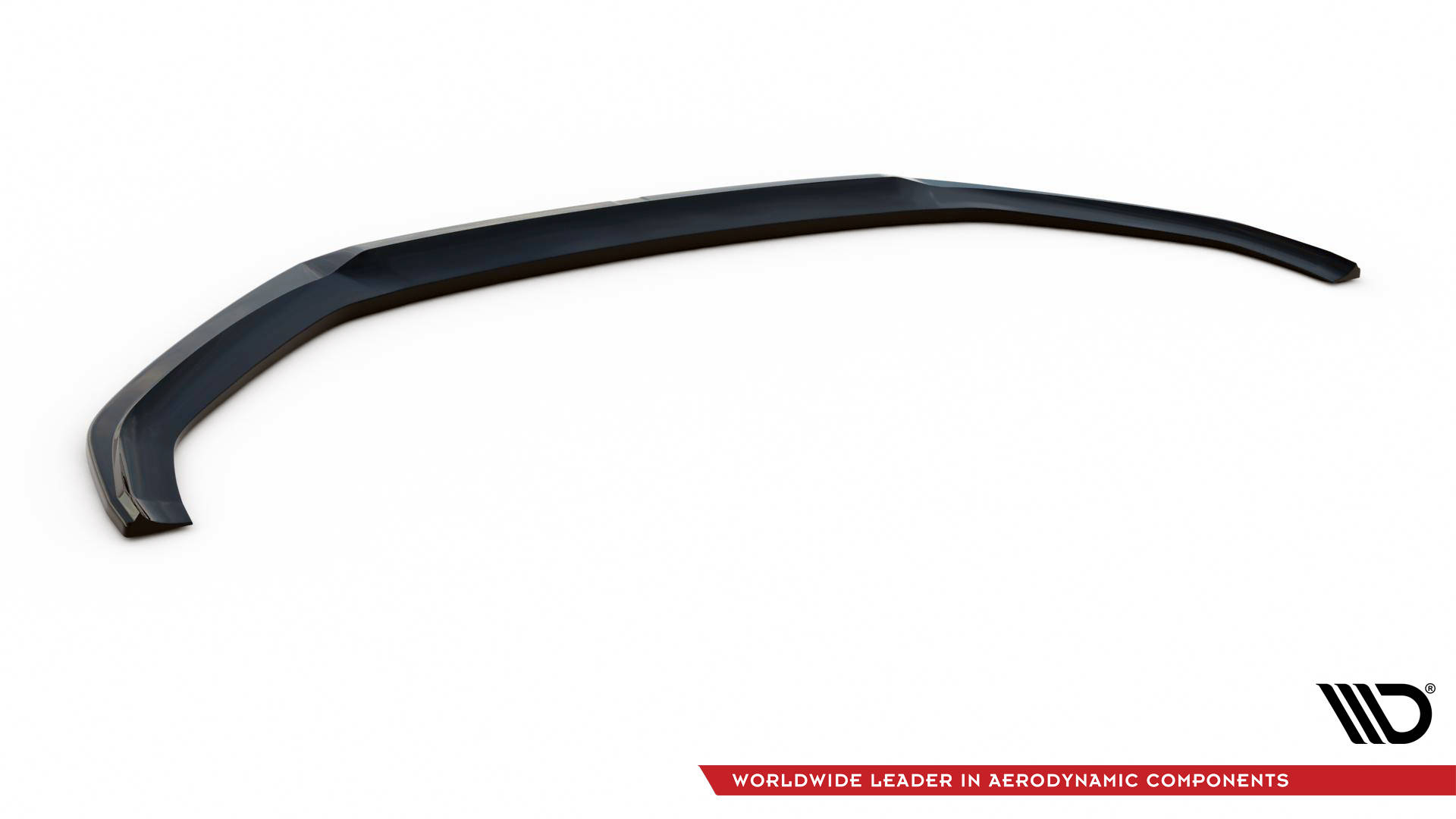 Maxton Front Ansatz V.1 für Audi S5 / A5 S-Line F5 Coupe / Sportback schwarz Hochglanz
