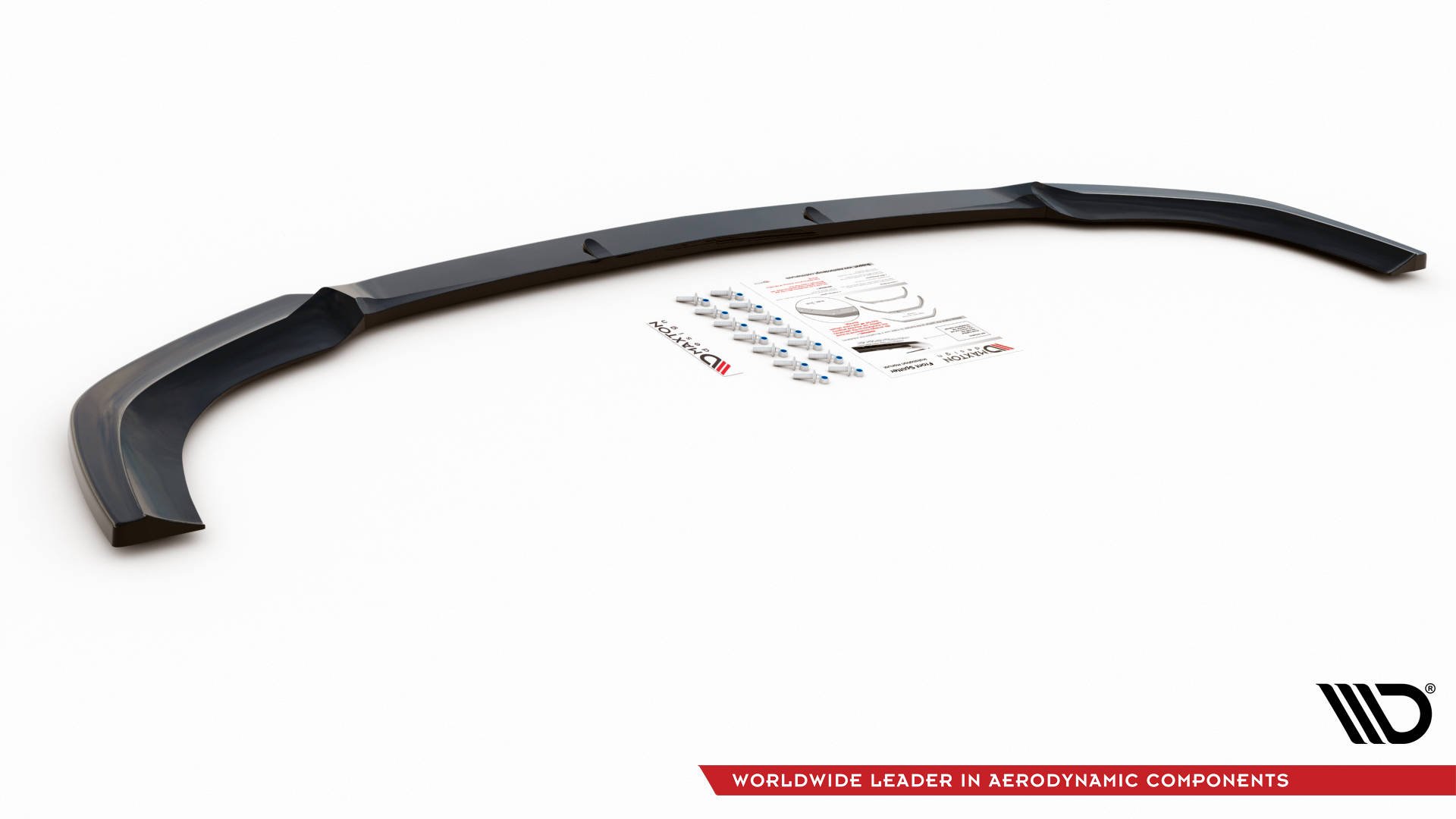 Maxton Front Ansatz V.1 für Mercedes-AMG GT 53 4-Door Coupe schwarz matt