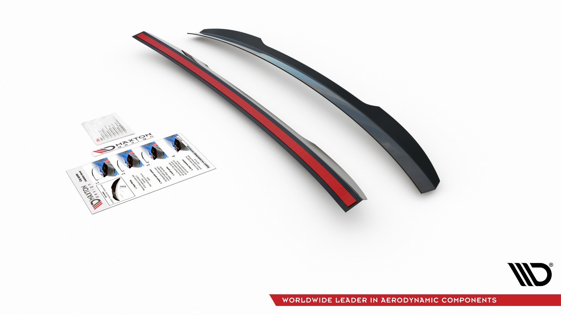 Maxton Spoiler CAP passend für A7 C8 / C8 S-Line / S7 C8 / RS7 C8 schwarz Hochglanz