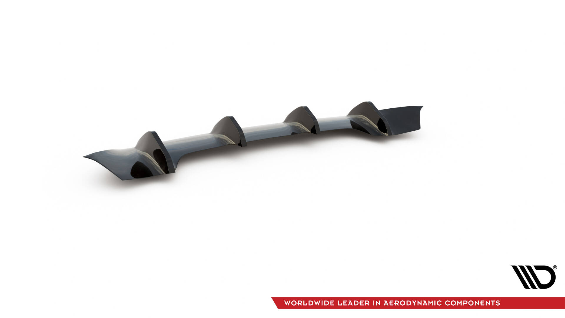 Maxton Diffusor Heck Ansatz für Mercedes-Benz CLA  AMG-Line X118 schwarz Hochglanz