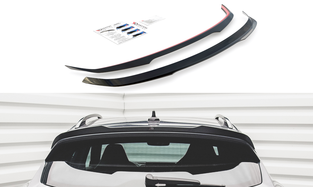 Maxton Spoiler CAP für Cupra Formentor Mk1 / Mk1 Facelift schwarz Hochglanz
