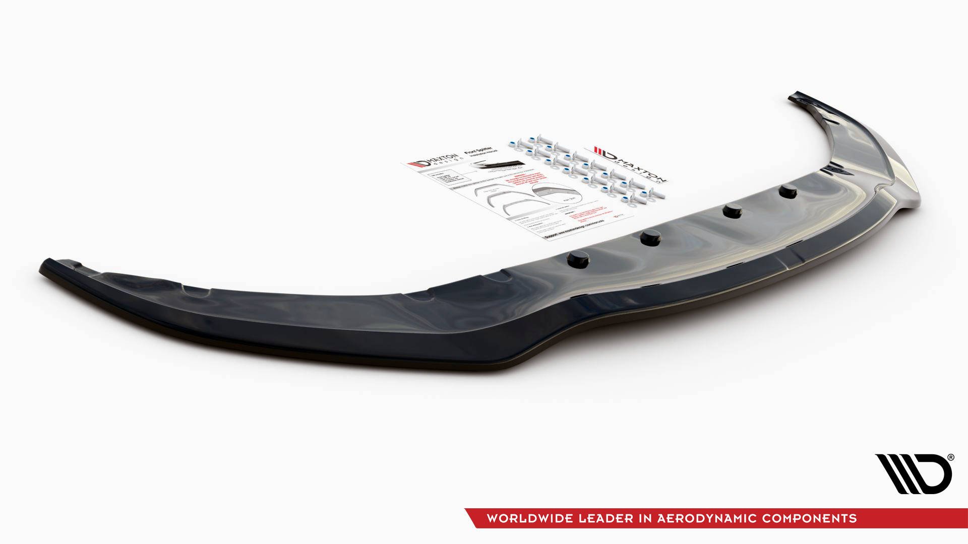 Maxton Front Ansatz V.1 für BMW 7 M-Paket G11 /G12 schwarz Hochglanz