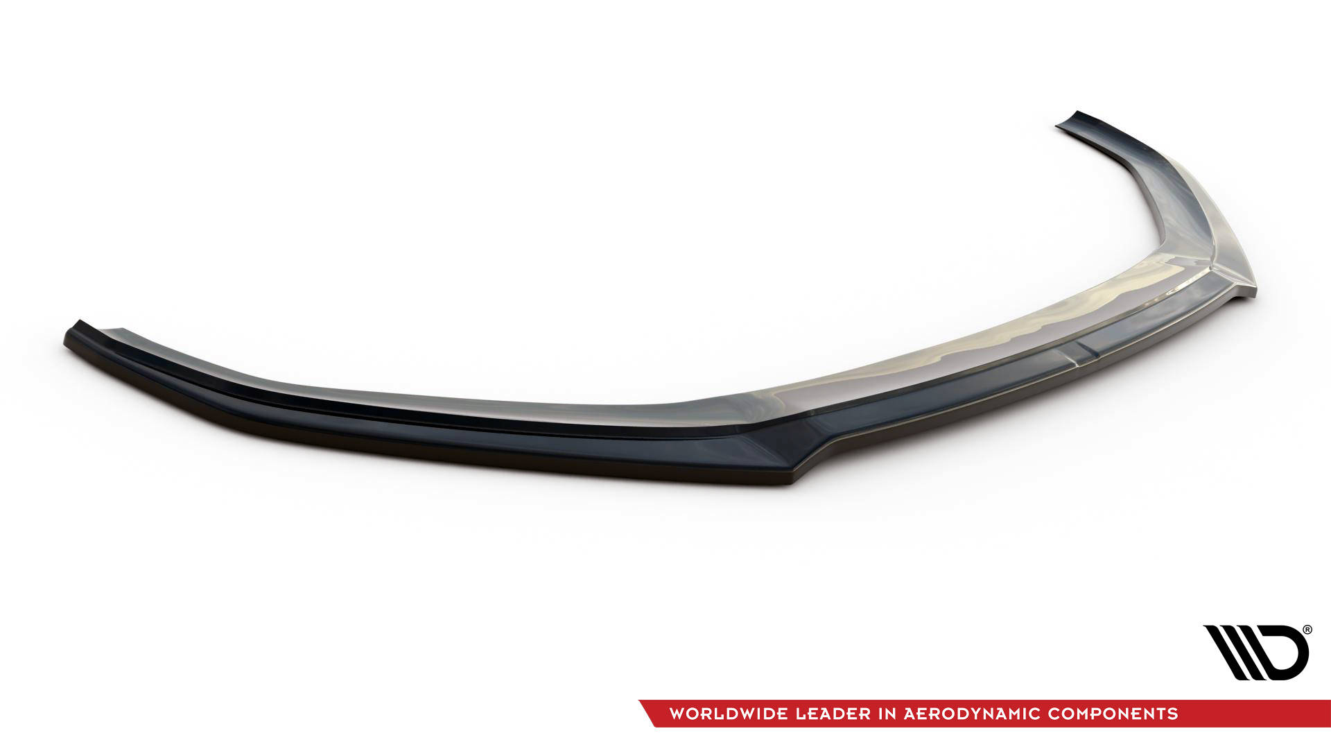 Maxton Front Ansatz V.1 für Audi S5 / A5 S-Line F5 Coupe / Sportback schwarz Hochglanz