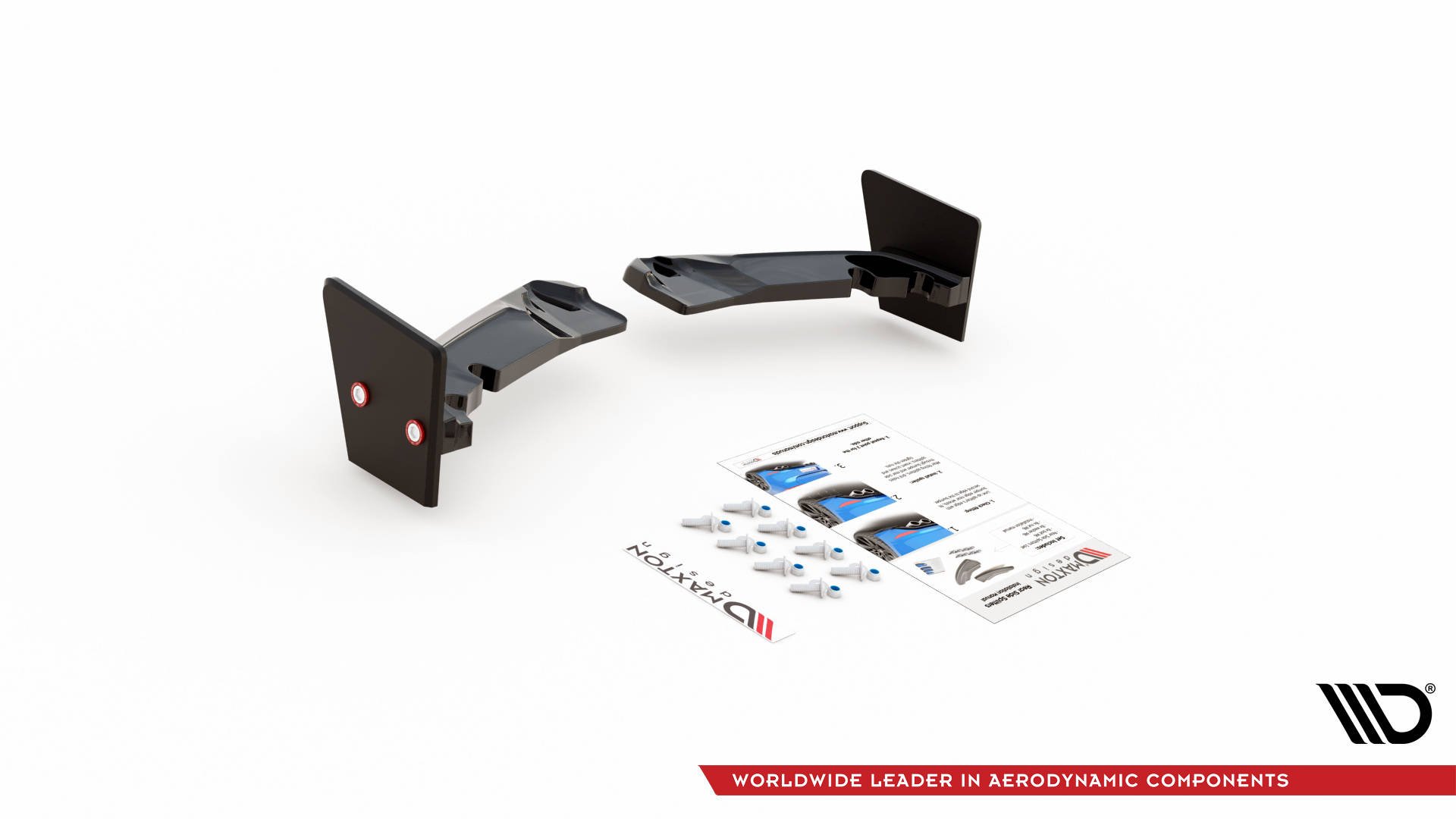 Maxton Heck Ansatz Flaps Diffusor +Flaps für V.4 Toyota GR Yaris Mk4