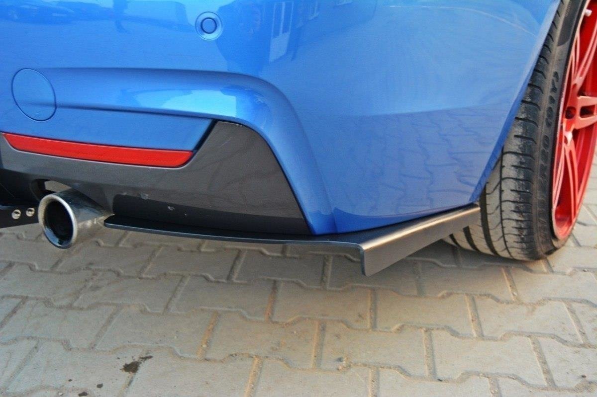 Maxton Diffusor Heck Ansatz für Heckschürze für & Heck Ansatz Flaps Diffusor für BMW 4er Coupe / Gran Coupe / Cabrio M-Paket F32 / F36 / F33