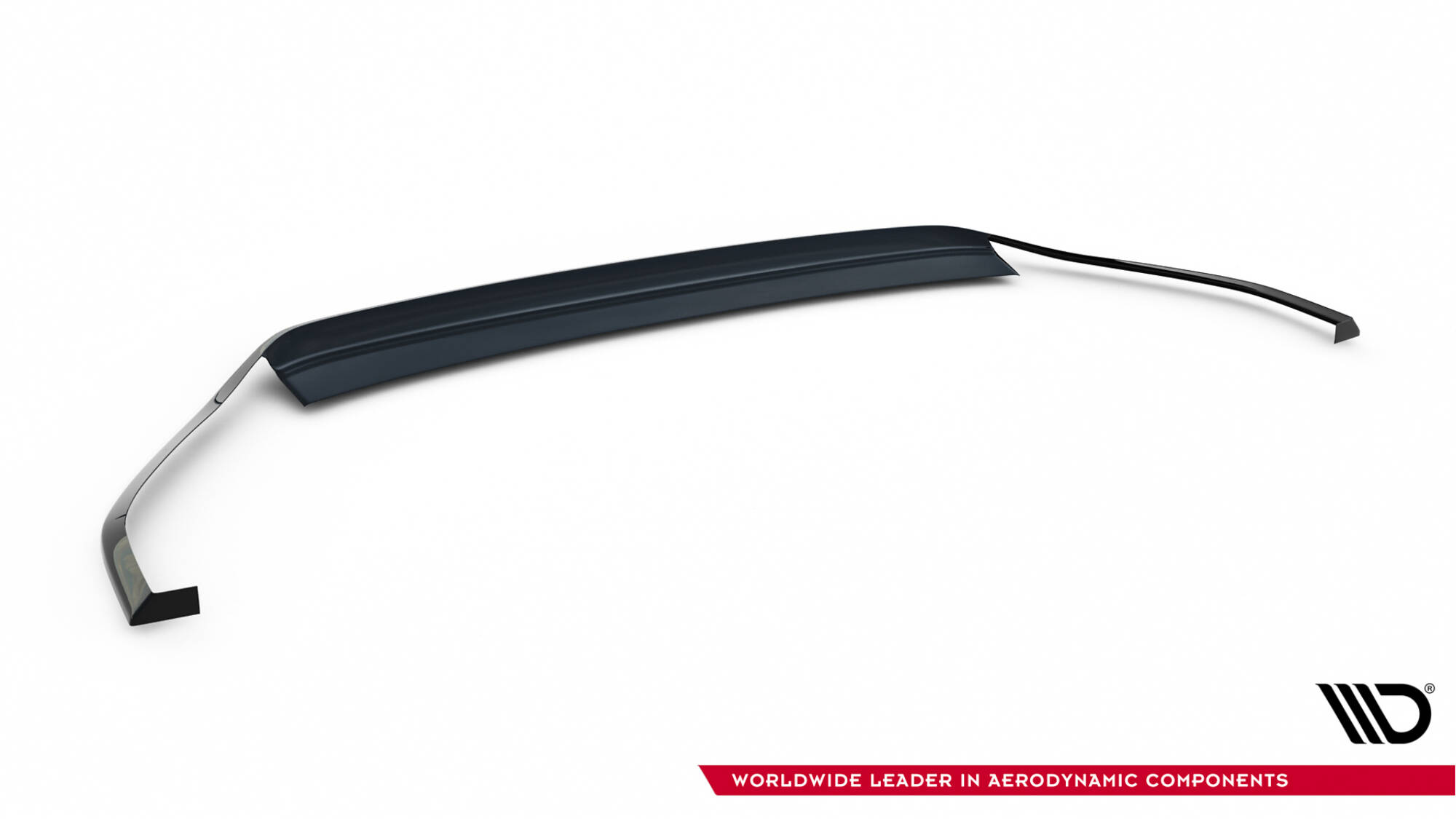 Maxton Front Ansatz V.7 passend für Golf R / R-Line Mk7 Facelift schwarz Hochglanz
