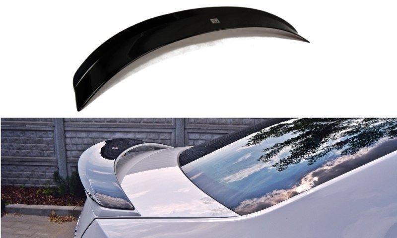 Maxton Spoiler CAP für SKODA OCTAVIA III RS PREFACE/FACELIFT Carbon Look