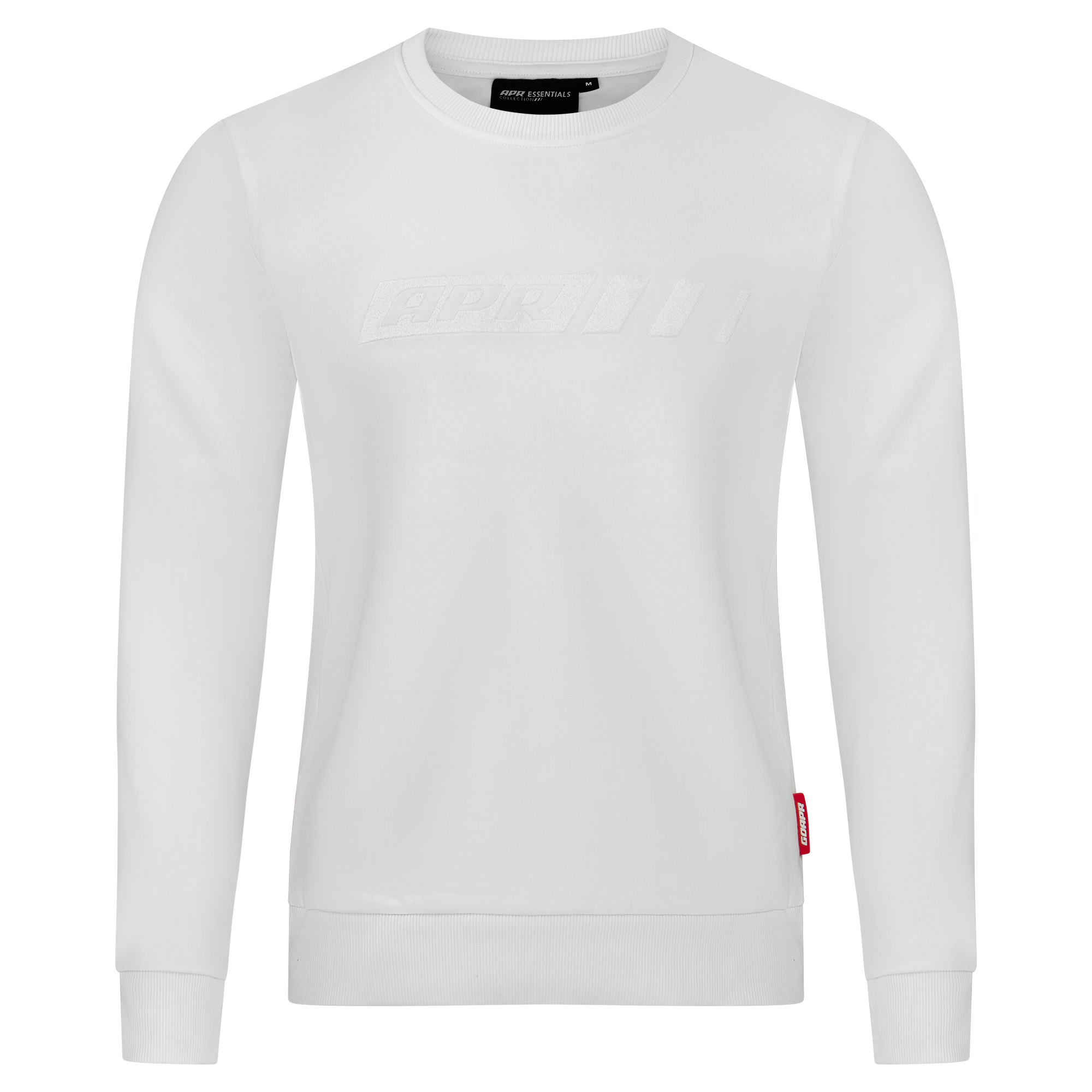 Premium APR Essentials Sweater Stick weiß