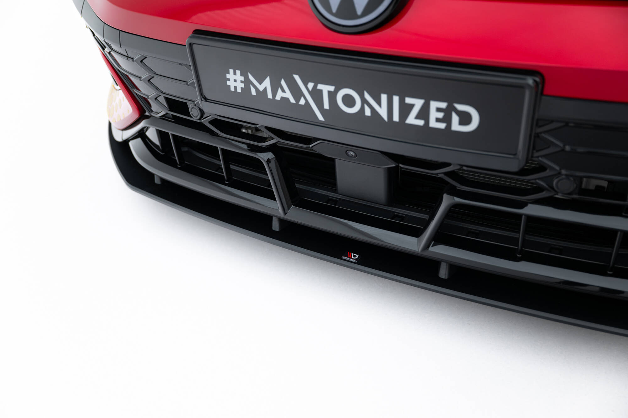 Maxton Street Pro Front Ansatz für VW Golf GTI Clubsport Mk8 Facelift