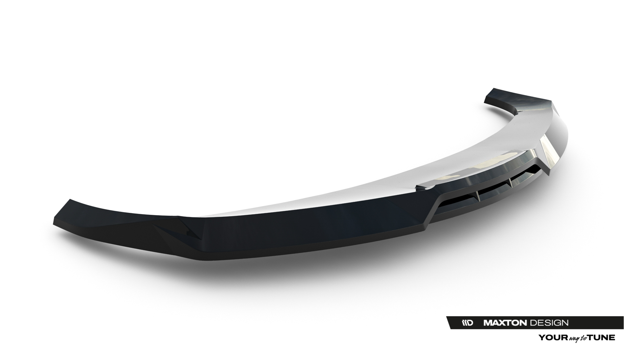 Maxton Front Ansatz für Cupra Tavascan Mk1 schwarz Hochglanz