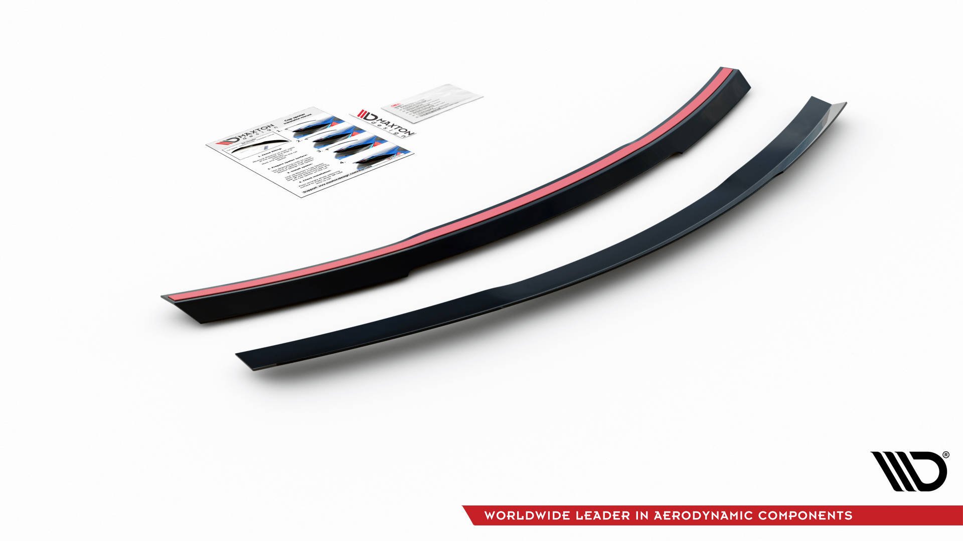 Maxton Spoiler CAP für Mercedes GLA 45 AMG SUV (X156) vor Facelift Carbon Look