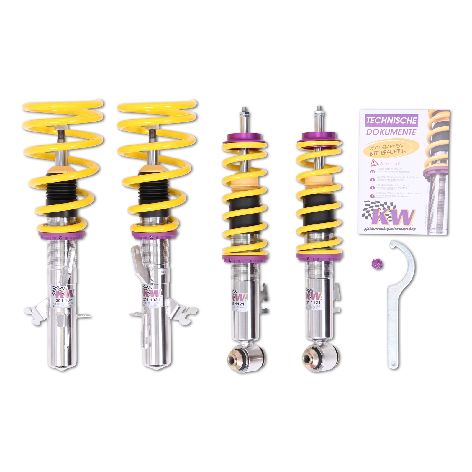 KW V2 Comfort Gewindefahrwerk