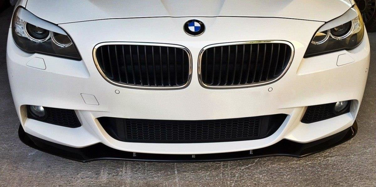 Maxton Front Ansatz V.1 für BMW 5er F10/F11 M Paket schwarz Hochglanz