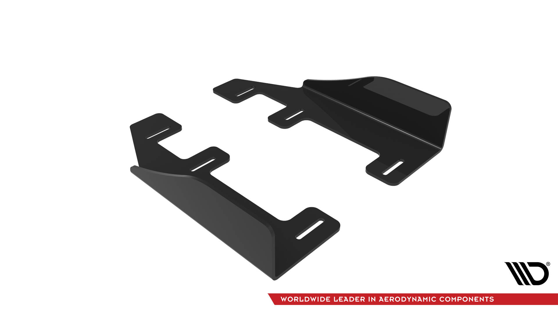 Maxton Seitenschweller Flaps für BMW 1er M-Paket / M135i / 128ti F40 schwarz Hochglanz