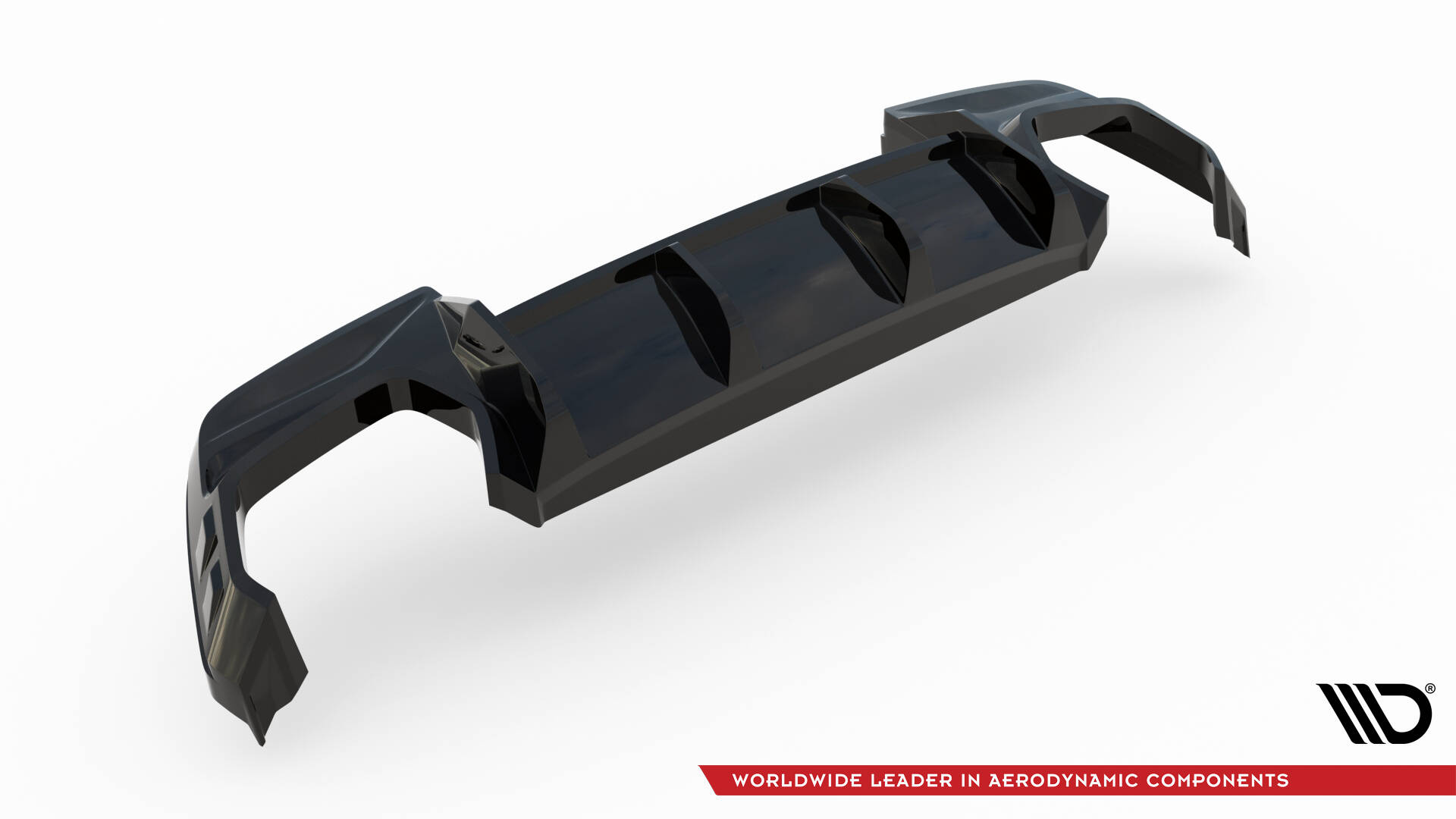 Maxton Diffusor Heck Ansatz passend für 1er M-Paket F70