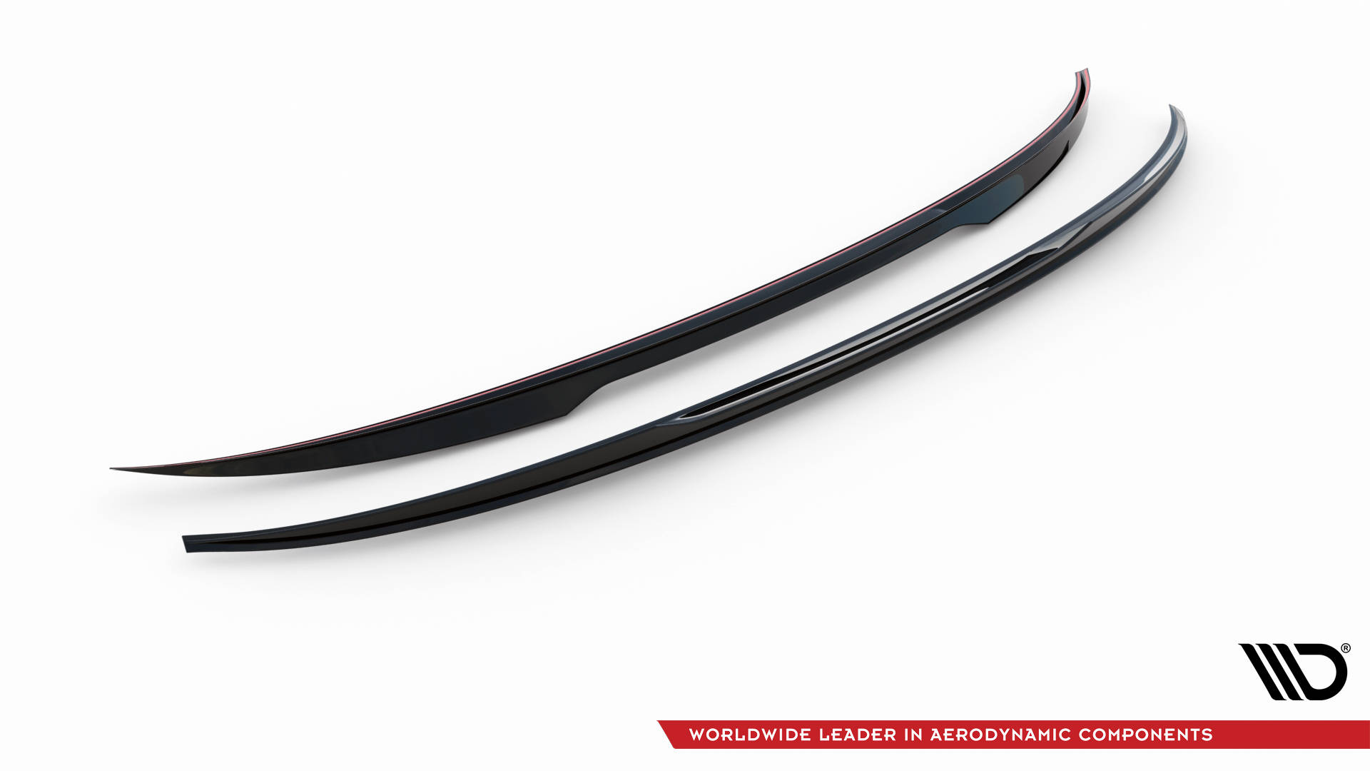 Maxton Spoiler CAP 3D für V.1 BMW X6 F16 M-Paket / X6 M F86 schwarz Hochglanz