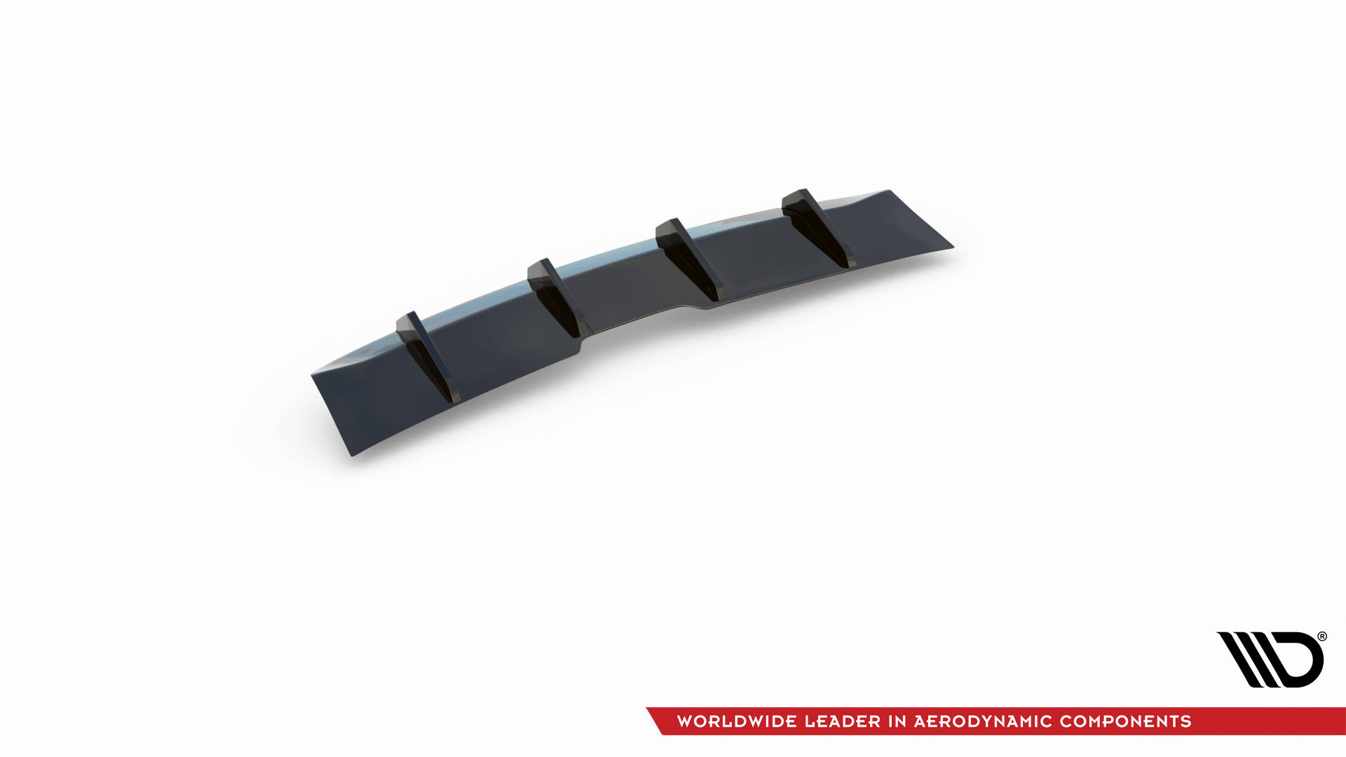Maxton Diffusor Heck Ansatz für Audi A5 S-Line F5 Coupe / Sportback schwarz Hochglanz