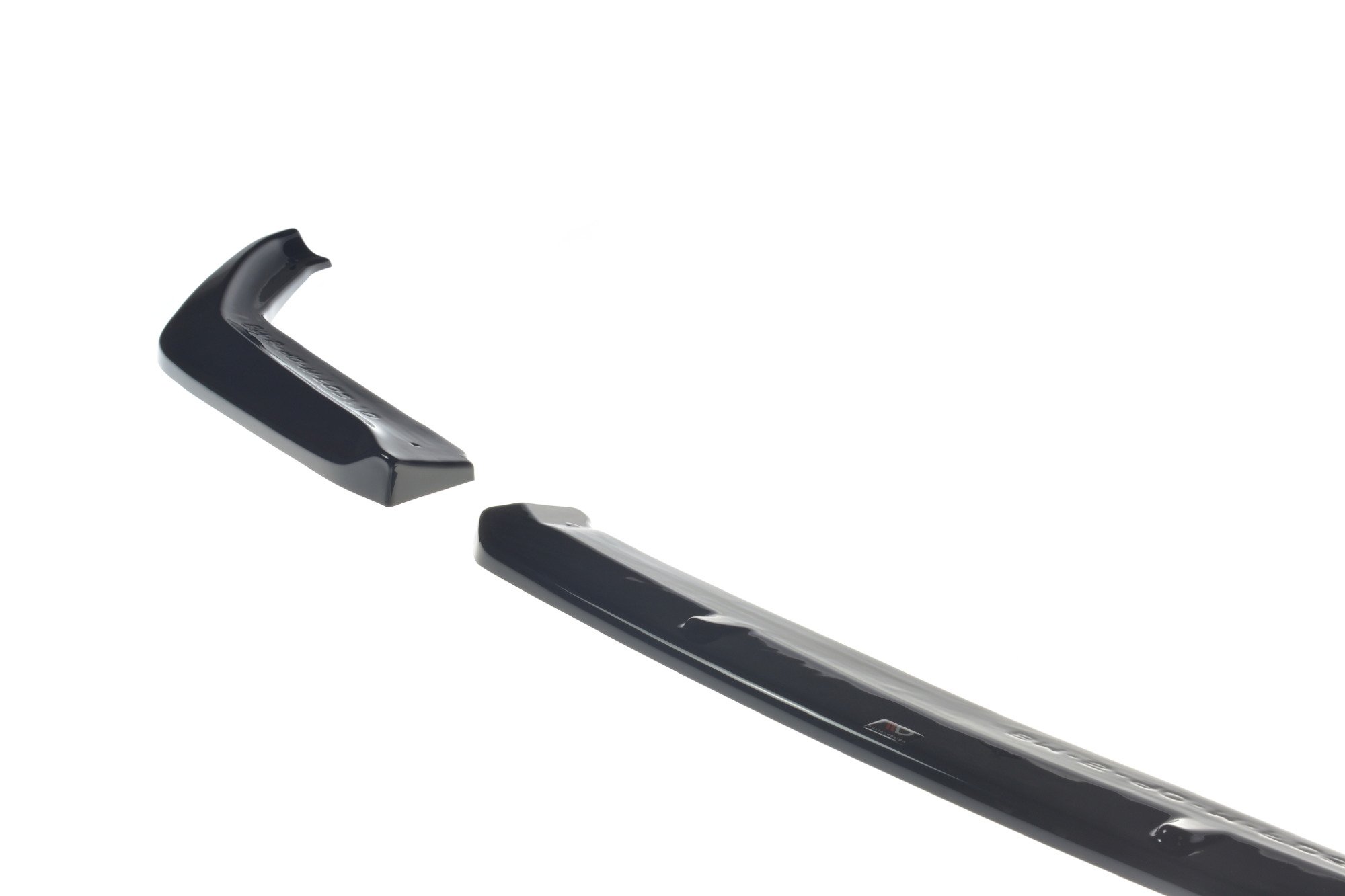 Maxton Front Ansatz V.2 für BMW M5 F90 schwarz Hochglanz
