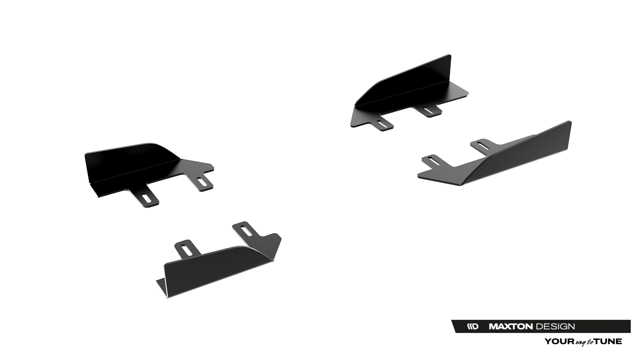 Maxton Seitenschweller Flaps für Cupra Leon ST / Hatchback Aero Mk1 / Mk1 Facelift schwarz Hochglanz