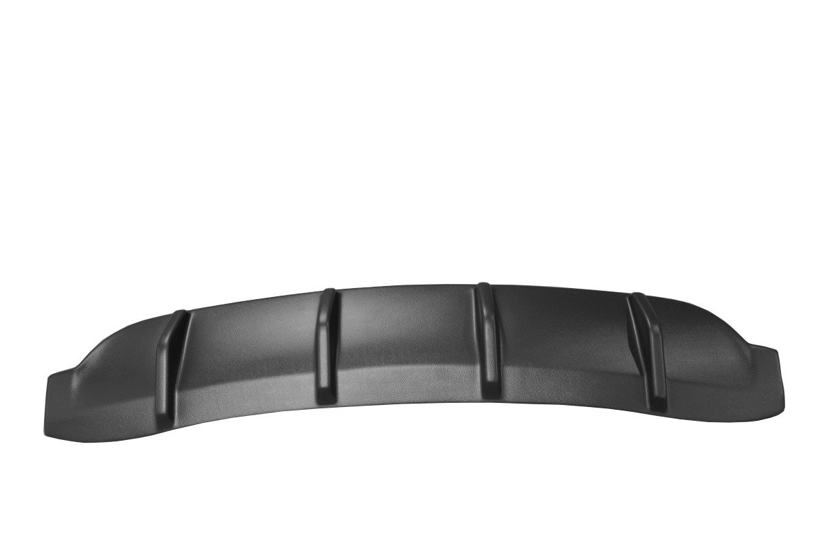 Maxton Diffusor Heck Ansatz für VOLKSWAGEN SCIROCCO MK.3 R FACELIFT schwarz Hochglanz