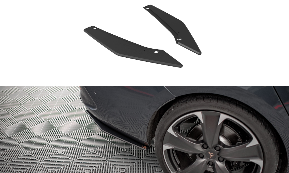 Maxton Street Pro Heck Ansatz Flaps Diffusor für Cupra Leon ST Mk1
