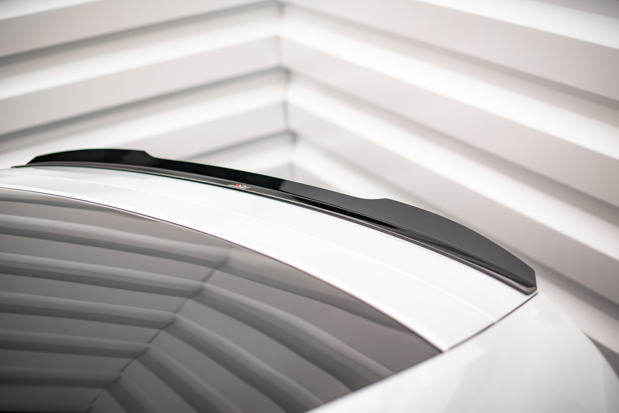Maxton Spoiler CAP passend für A7 C8 / C8 S-Line / S7 C8 / RS7 C8 schwarz Hochglanz