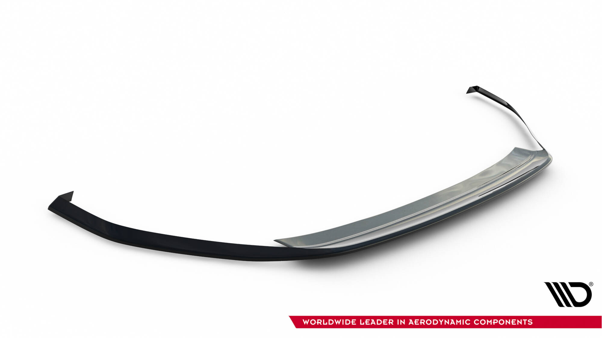 Maxton Front Ansatz V.7 passend für Golf R / R-Line Mk7 Facelift schwarz Hochglanz