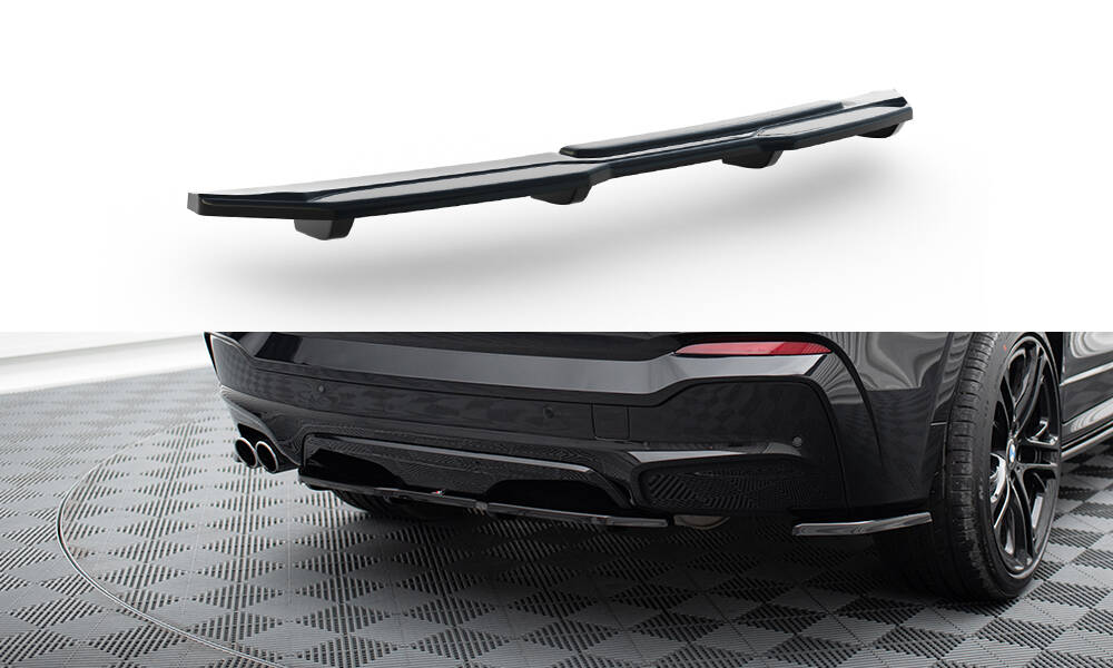 Maxton Heckansatz BMW X4 M Paket DTM LOOK schwarz Hochglanz