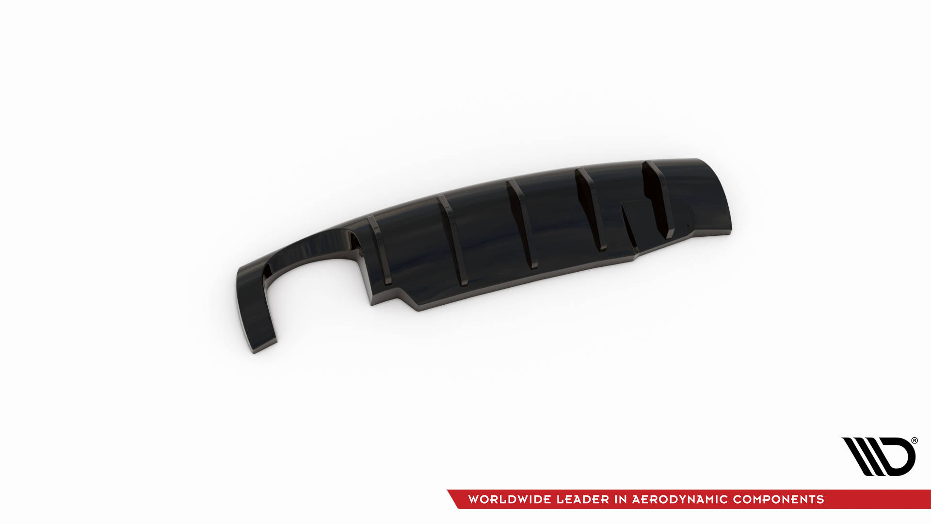 Maxton Diffusor Heck Ansatz für Seat Ibiza Cupra Mk3 schwarz matt