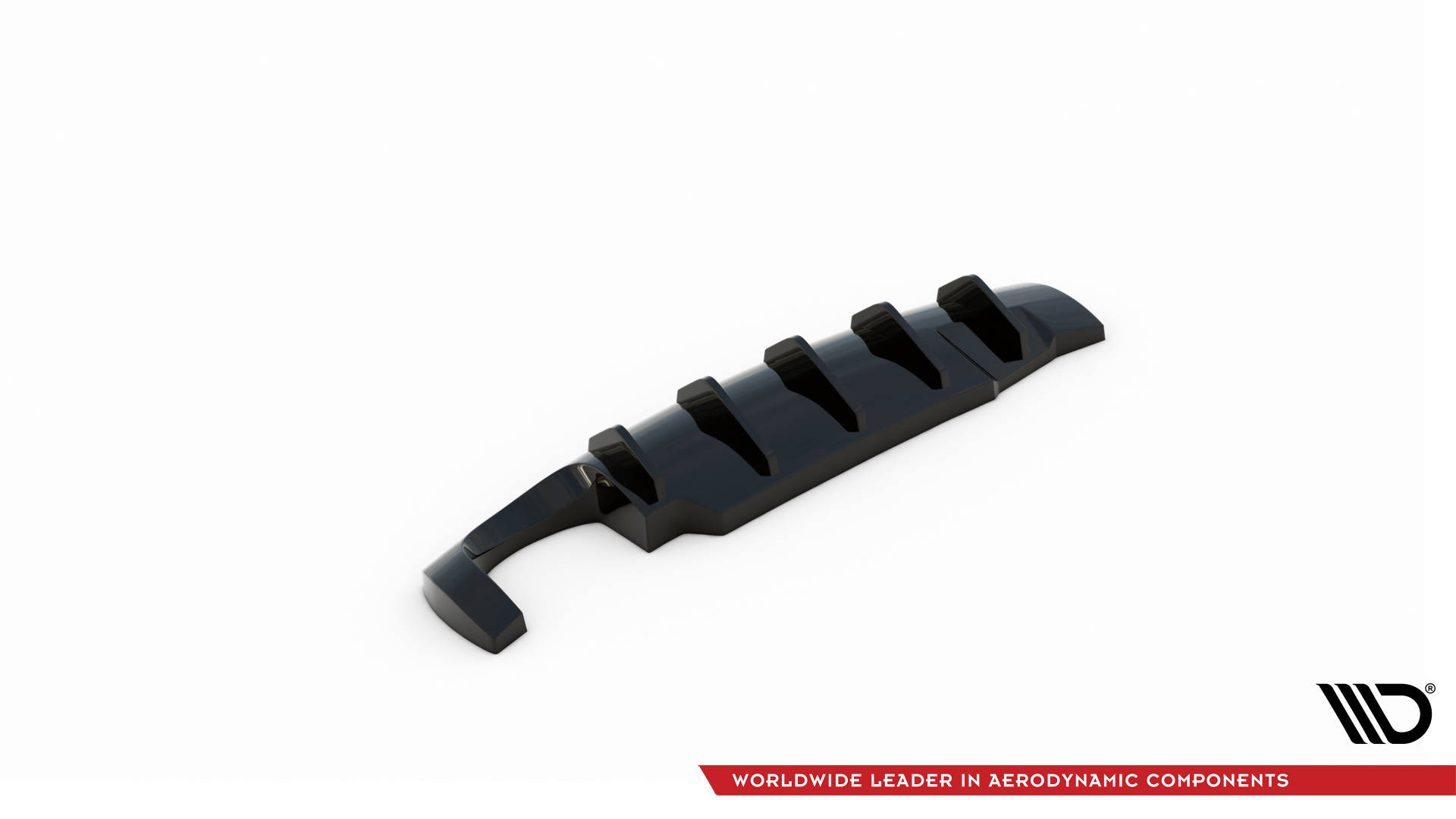 Maxton Diffusor Heck Ansatz für Seat Ibiza Cupra Mk3 schwarz matt
