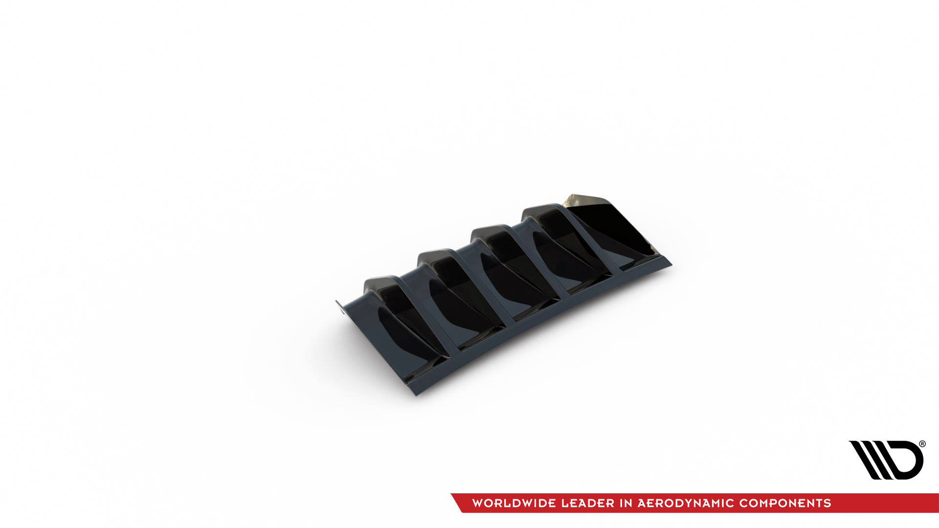 Maxton Diffusor Heck Ansatz V.2 für Cupra Formentor Mk1 Facelift schwarz Hochglanz