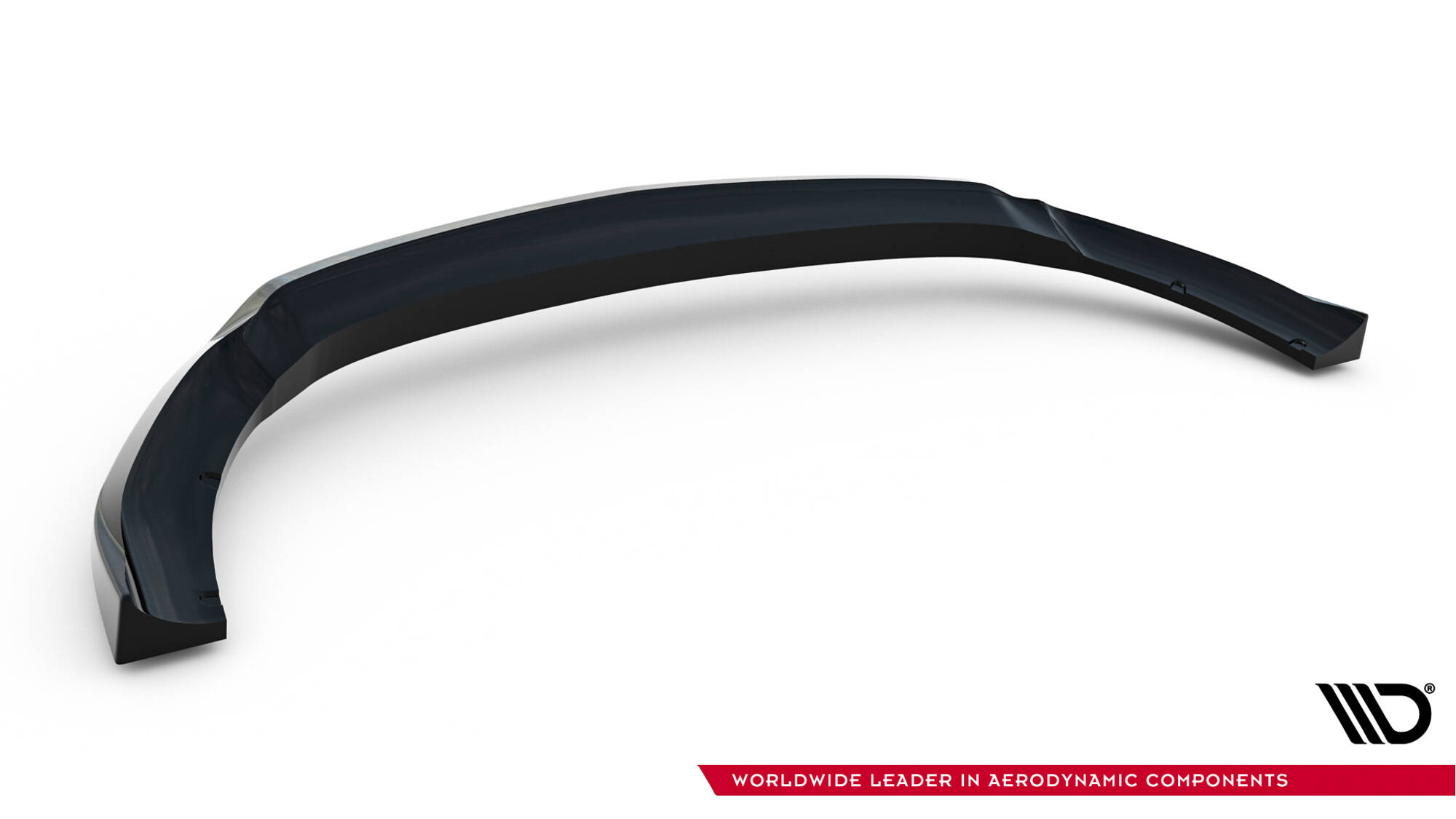 Maxton Front Ansatz für Mercedes-AMG CLA 35 Coupe / Shooting Brake C118 Facelift / X118 Facelift schwarz Hochglanz