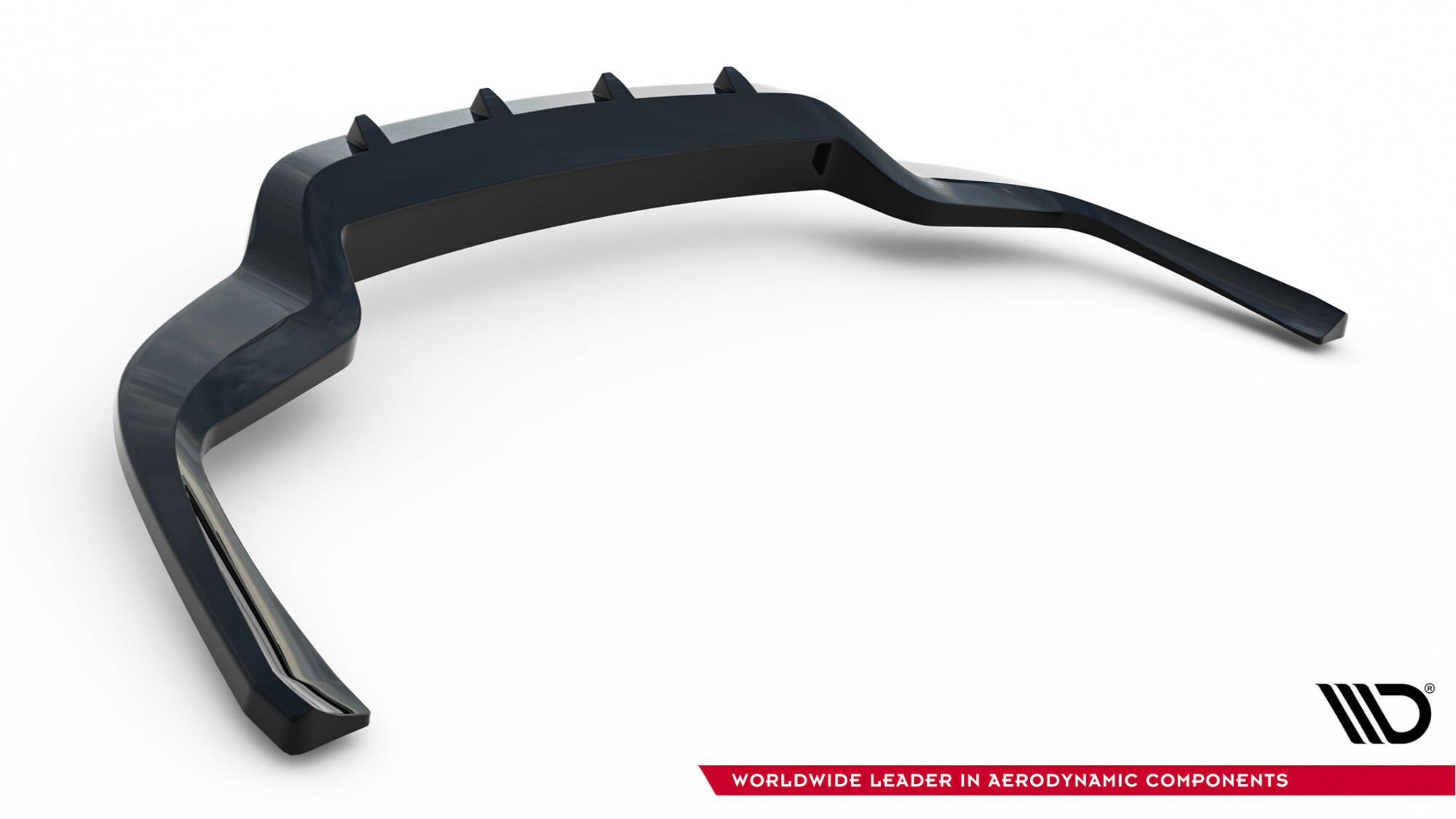 Maxton Mittlerer Cup Diffusor DTM Look Heck Ansatz für Porsche Panamera Turbo S E-Hybrid / Panamera E-Hybrid / Panamera 4S 971 schwarz Hochglanz