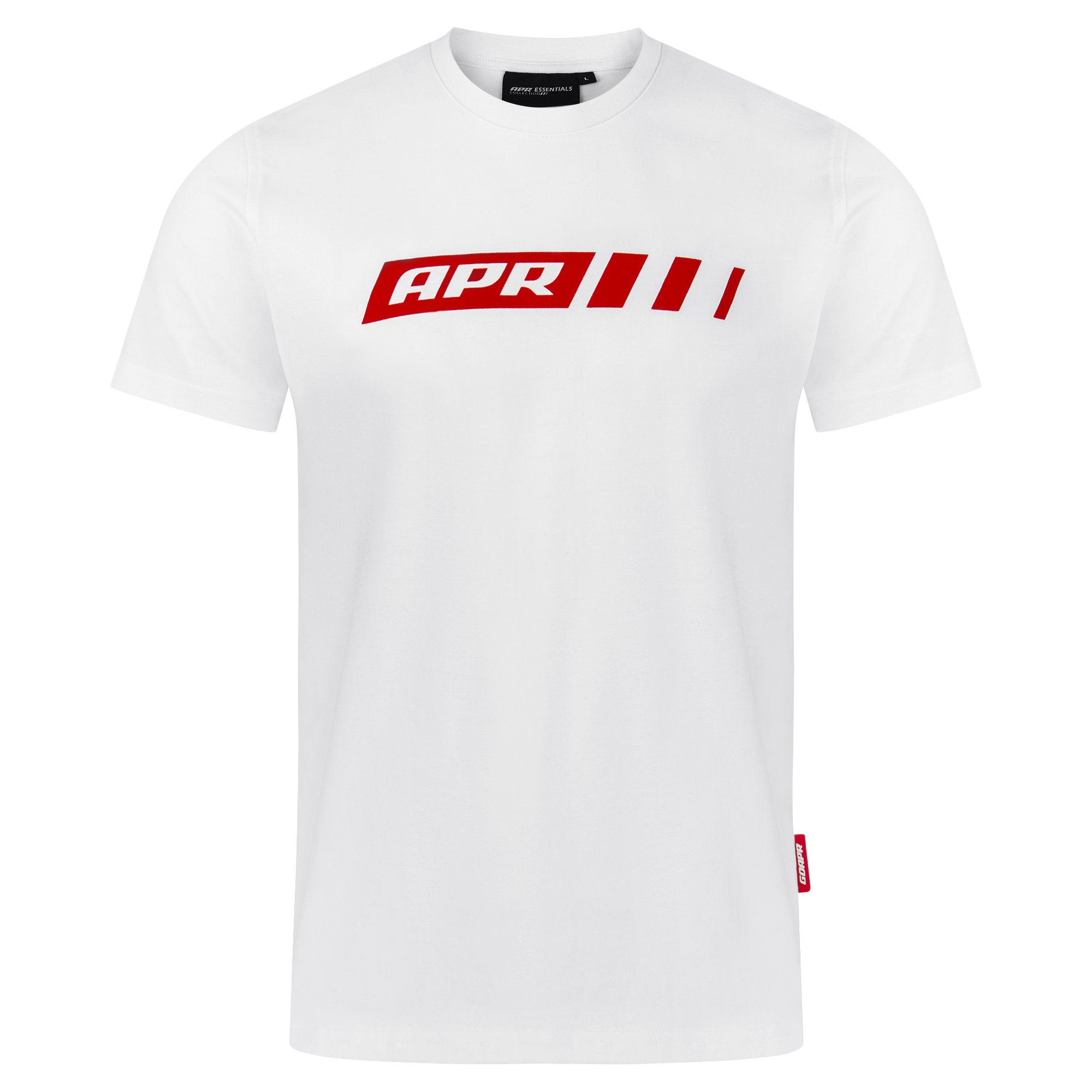 Premium APR Essentials T-Shirt Flock weiß