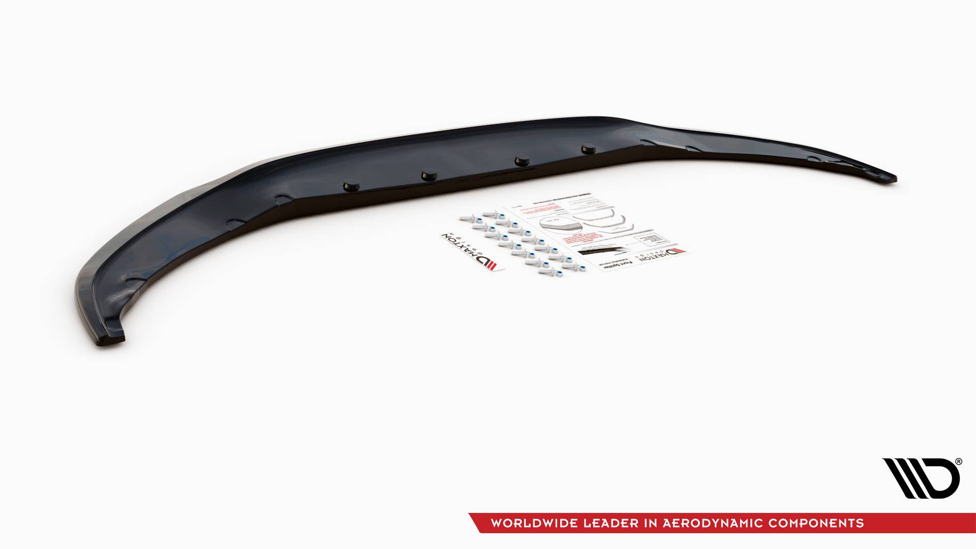 Maxton Front Ansatz V.1 für BMW 7 M-Paket G11 /G12 schwarz Hochglanz