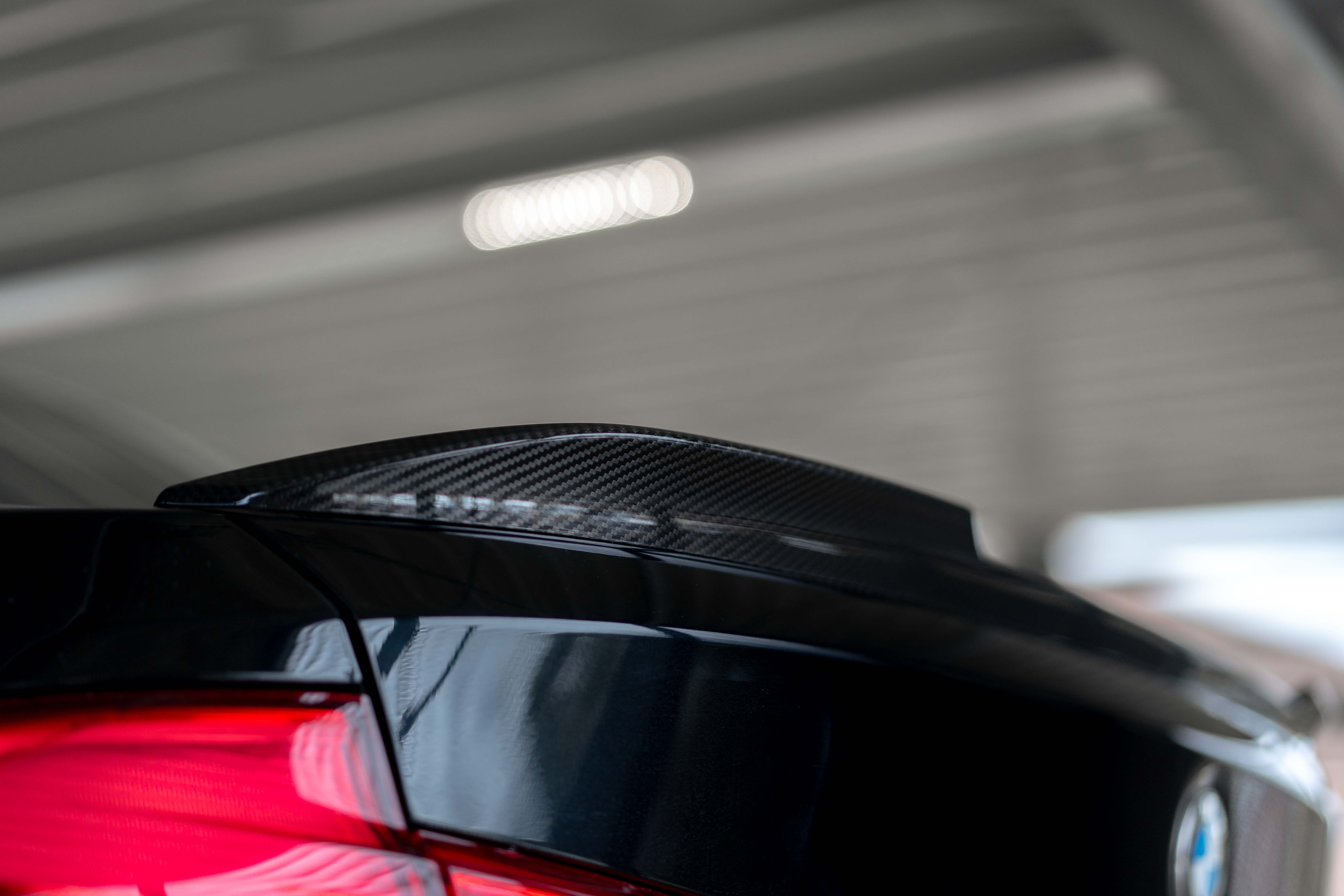 Original BMW M3 F8X Performance Heckspoilerlippe