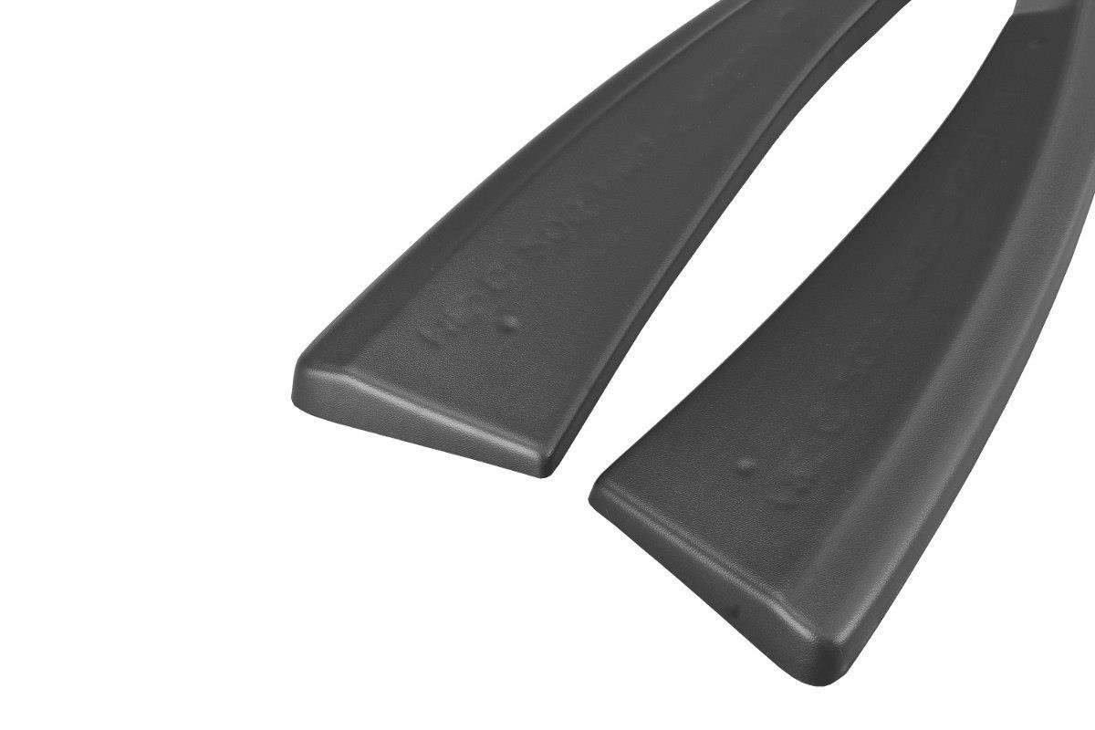 Maxton Heck Ansatz Flaps Diffusor für Mercedes C-Klasse C205 63 AMG Coupe schwarz Hochglanz