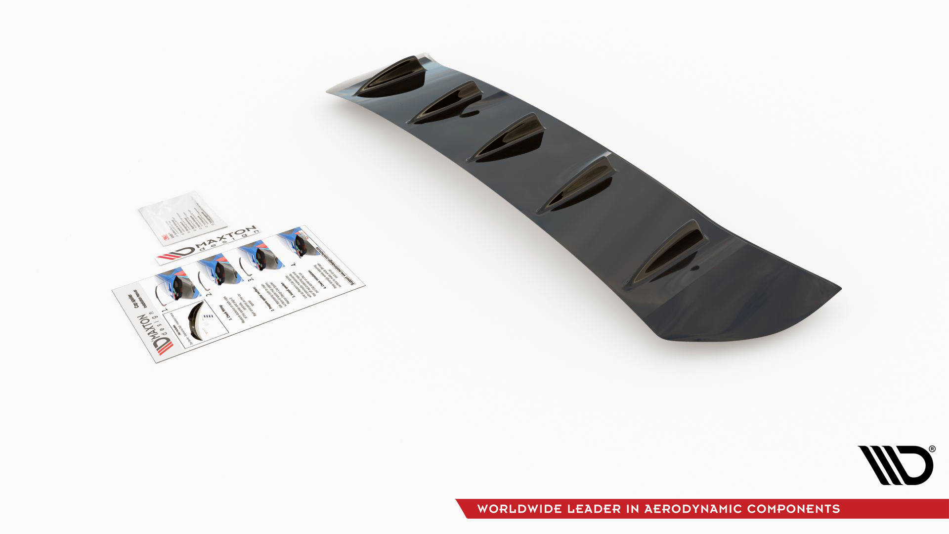 Maxton Heckscheiben Spoiler für Toyota Supra mk5 schwarz matt