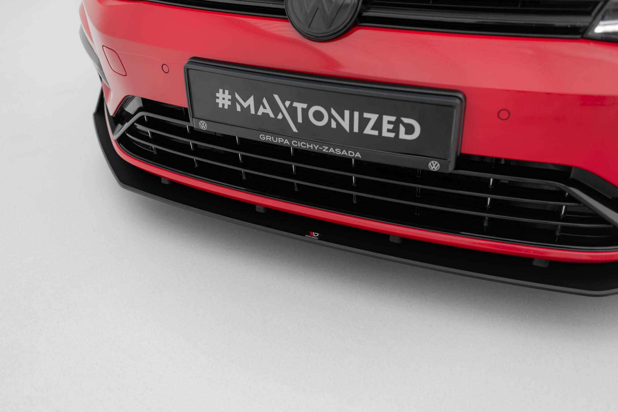Maxton Street Pro Front Ansatz V.2 für VW Golf R / R-Line Mk7 Facelift