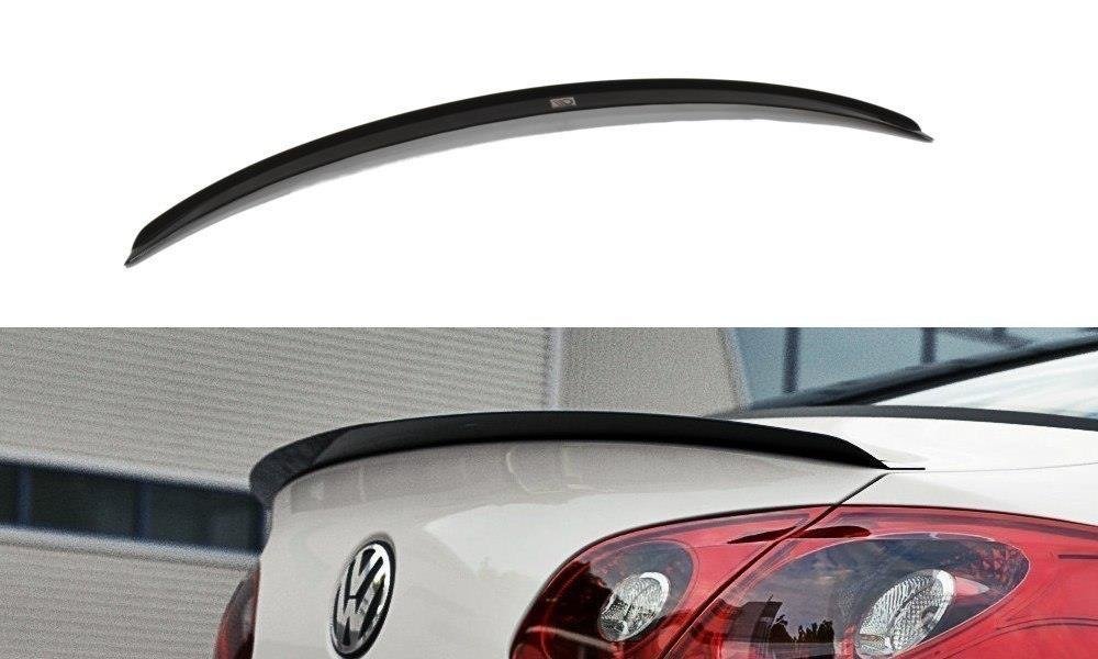Maxton Spoiler CAP für VW Passat CC R36 RLINE schwarz Hochglanz
