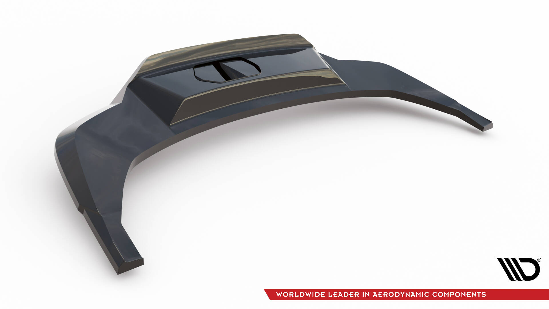 Maxton Mittlerer Cup Diffusor DTM Look Heck Ansatz für Skoda Enyaq Coupe iV RS  schwarz Hochglanz