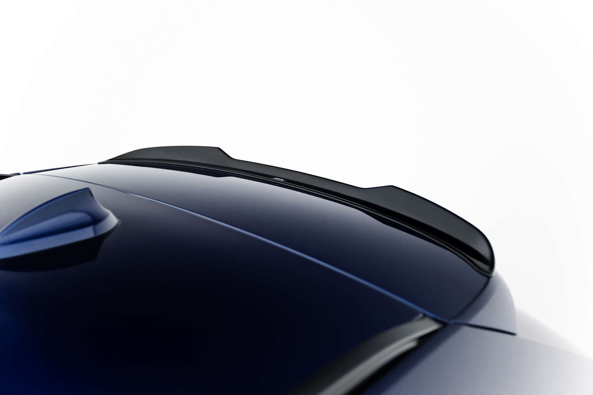 Maxton Spoiler CAP für BMW 3er M-Paket Touring F31 / F31 Facelift schwarz Hochglanz