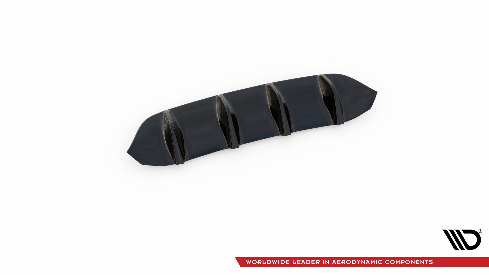 Maxton Diffusor Heck Ansatz für Mercedes-AMG GLB 35 / AMG-Line X247 schwarz Hochglanz