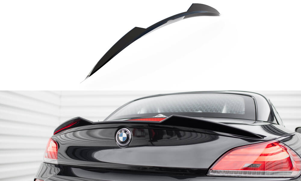 Maxton Spoiler CAP 3D für BMW Z4 M-Paket E89  schwarz Hochglanz
