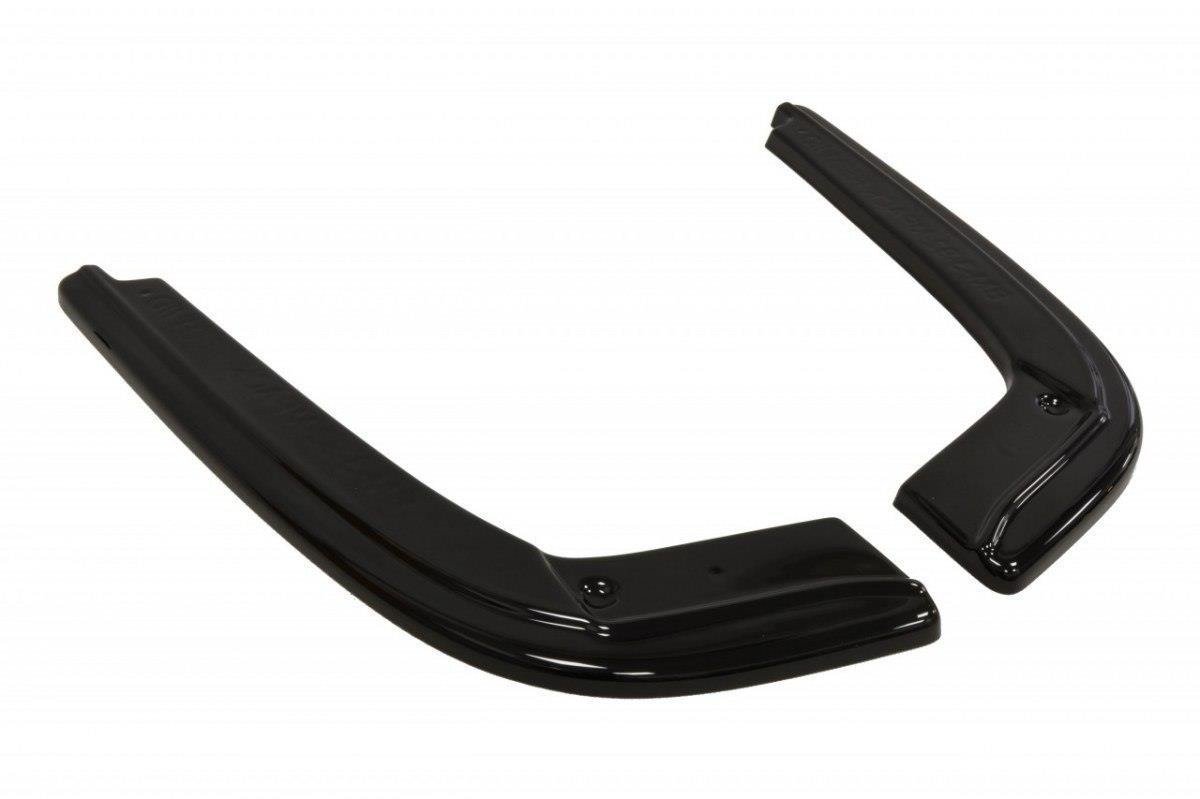 Maxton Heck Ansatz Flaps Diffusor für BMW 3er E92 M Paket schwarz Hochglanz