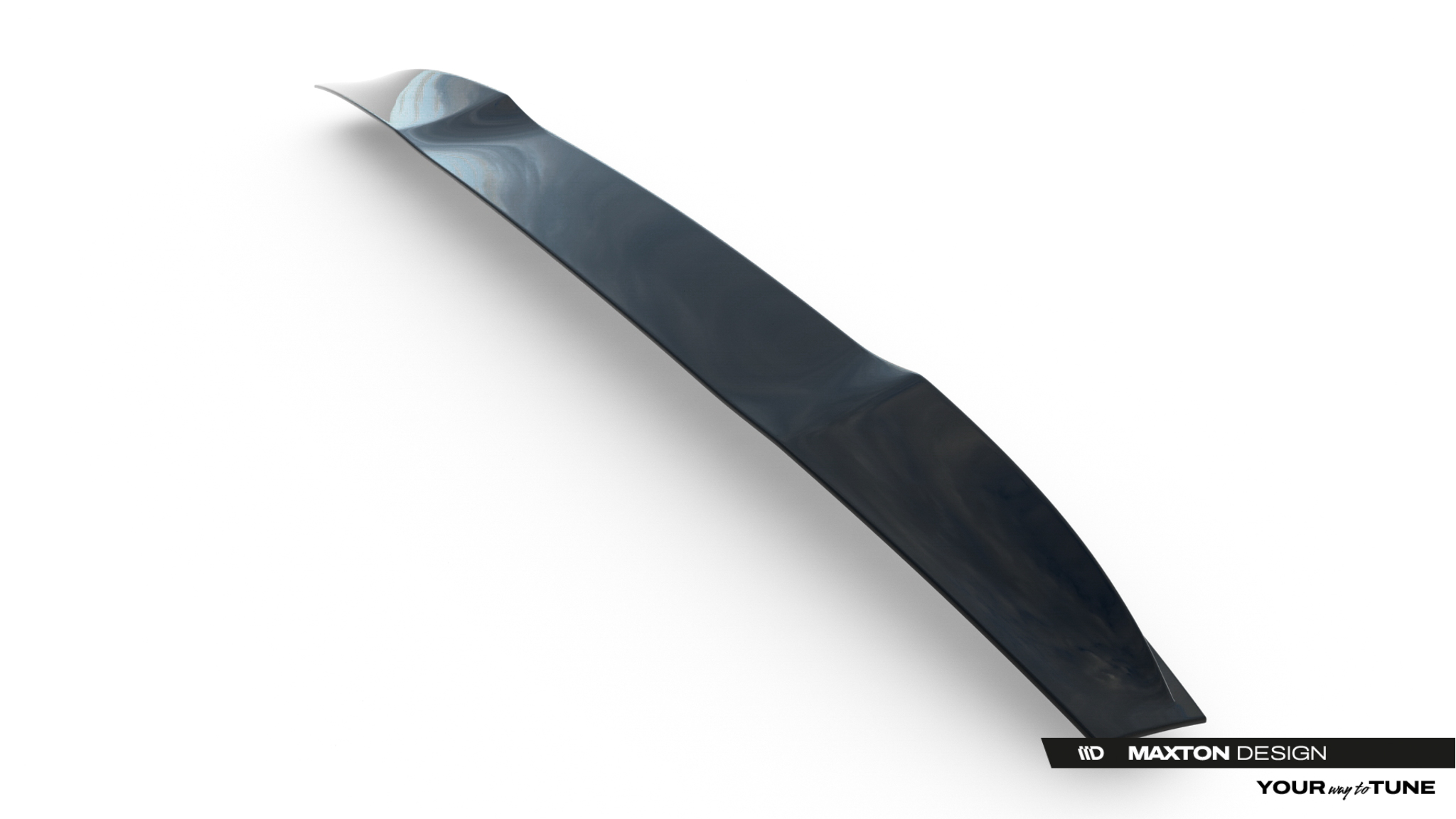 Maxton Heckscheiben Spoiler für Cupra Tavascan Mk1 schwarz Hochglanz