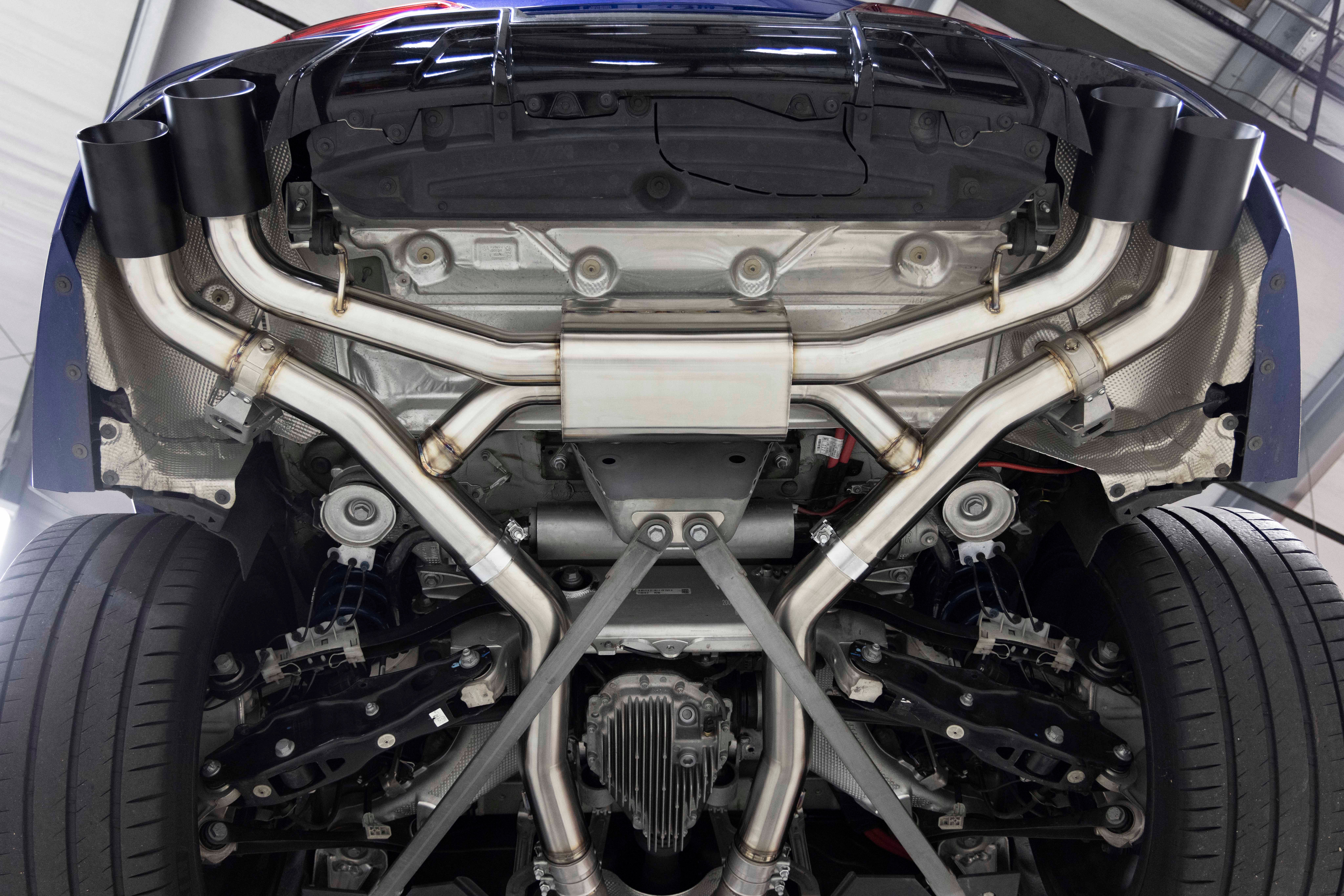 Dinan Valved Axle Back Exhaust 2020-2023 BMW X5M/X6M