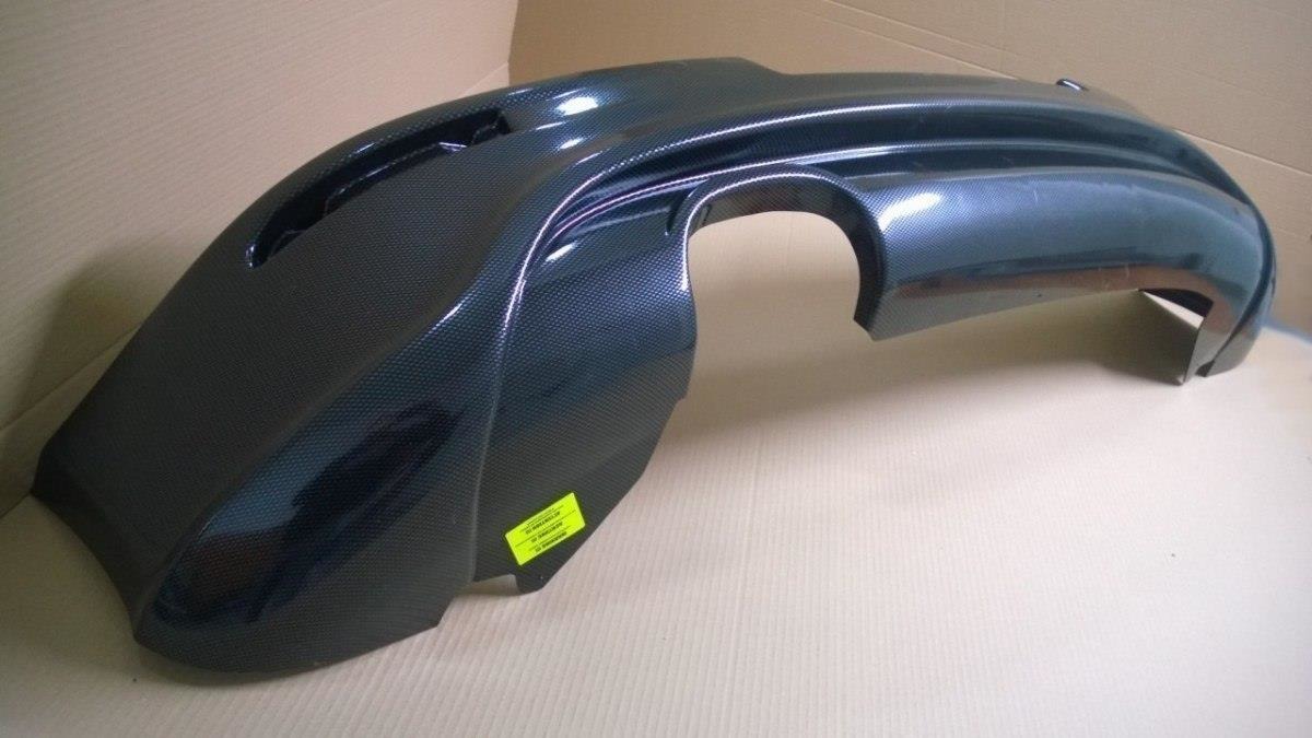 Maxton Heckschürze passend für VW GOLF 5 R32 CARBON Carbon Look Carbon Look