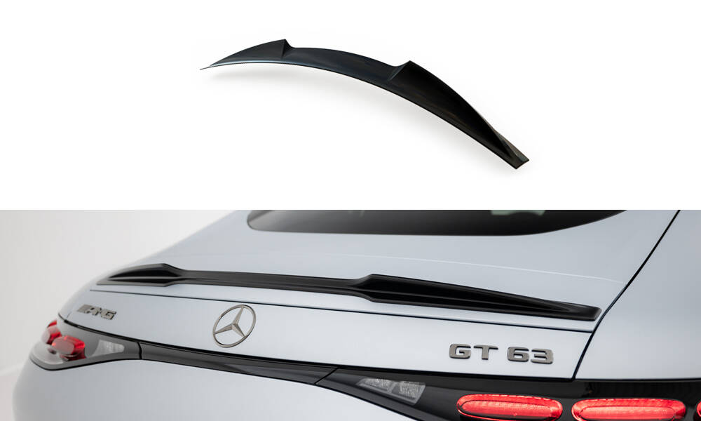 Maxton Spoiler CAP 3D für Mercedes-AMG GT 63 / 55 / 63 S E Performance C192 schwarz Hochglanz