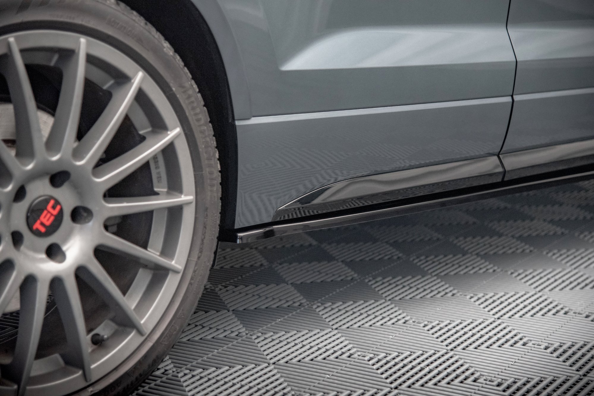 Maxton Seitenschweller Ansatz für Cupra Ateca Mk1 / Mk1 Facelift schwarz Hochglanz